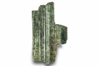 Green Elbaite Tourmaline Crystal - Leduc Mine, Quebec #244912