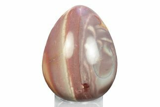 Polished Polychrome Jasper Egg - Madagascar #245698
