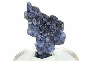 Purple Cube-Dodecahedron Fluorite Cluster - China #246504