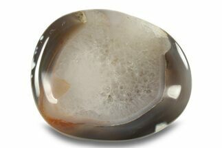 Polished Banded Agate Bowl - Madagascar #247358