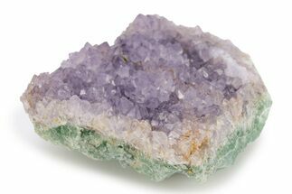 Amethyst Crystals on Fluorite - Nancy Hanks Mine, Colorado #247605