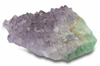 Amethyst Crystals on Fluorite - Nancy Hanks Mine, Colorado #247572