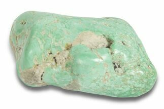Polished Pastel Green Variscite Stone - Amatrice Hill, Utah #248371