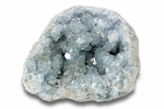 Crystal Filled Celestine (Celestite) Geode - Madagascar #248649