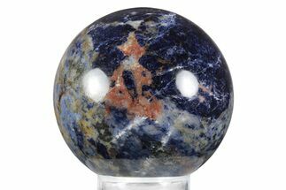Deep Blue, Polished Sodalite Sphere #241733