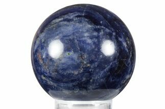 Deep Blue, Polished Sodalite Sphere #241737