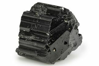 Terminated Black Tourmaline (Schorl) Crystal - Madagascar #248819