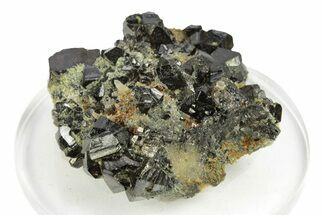 Gemmy Cassiterite Crystals on Quartz - Viloco Mine, Bolivia #249656