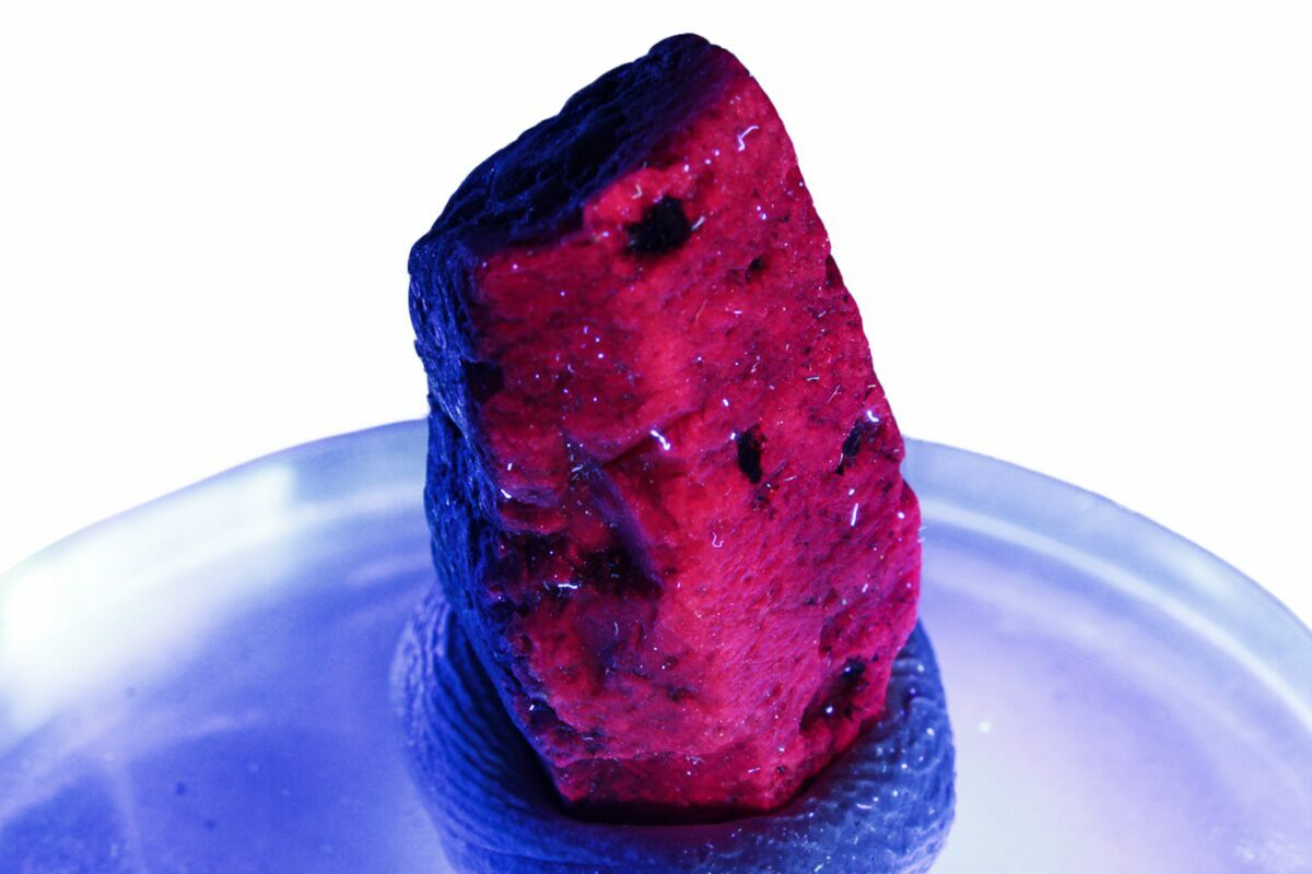 Crystal Ruby Contained In .7