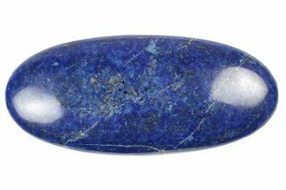 Polished Lapis Lazuli Palm Stone - Pakistan #250683