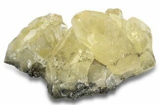 Yellow Calcite Crystal Cluster - Missouri #252136