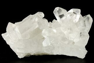 Clear Quartz Crystal Cluster - Brazil #253295