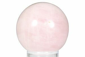 Polished Rose Quartz Worry Stones - 1.9 Size