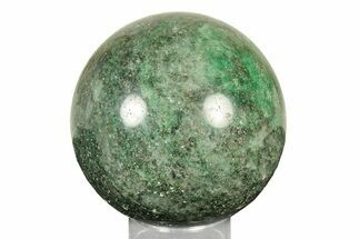 Polished Fuchsite Sphere - Madagascar #251178