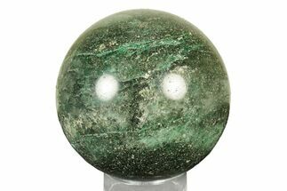Polished Fuchsite Sphere - Madagascar #251183