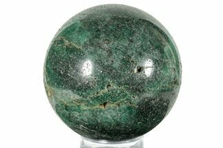 Polished Fuchsite Sphere - Madagascar #253316