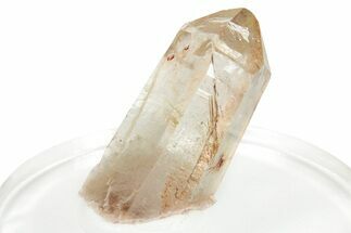 Glassy Rutilated Quartz Crystal - Brazil #255455