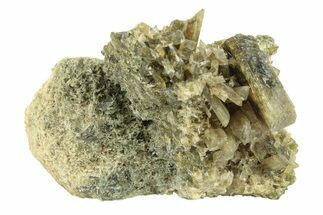 Clinozoisite Crystal Cluster - Peru #256115