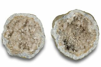 Keokuk Geode with Calcite Crystals - Missouri #255950