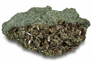 Clinozoisite Crystal Cluster - Peru #256117