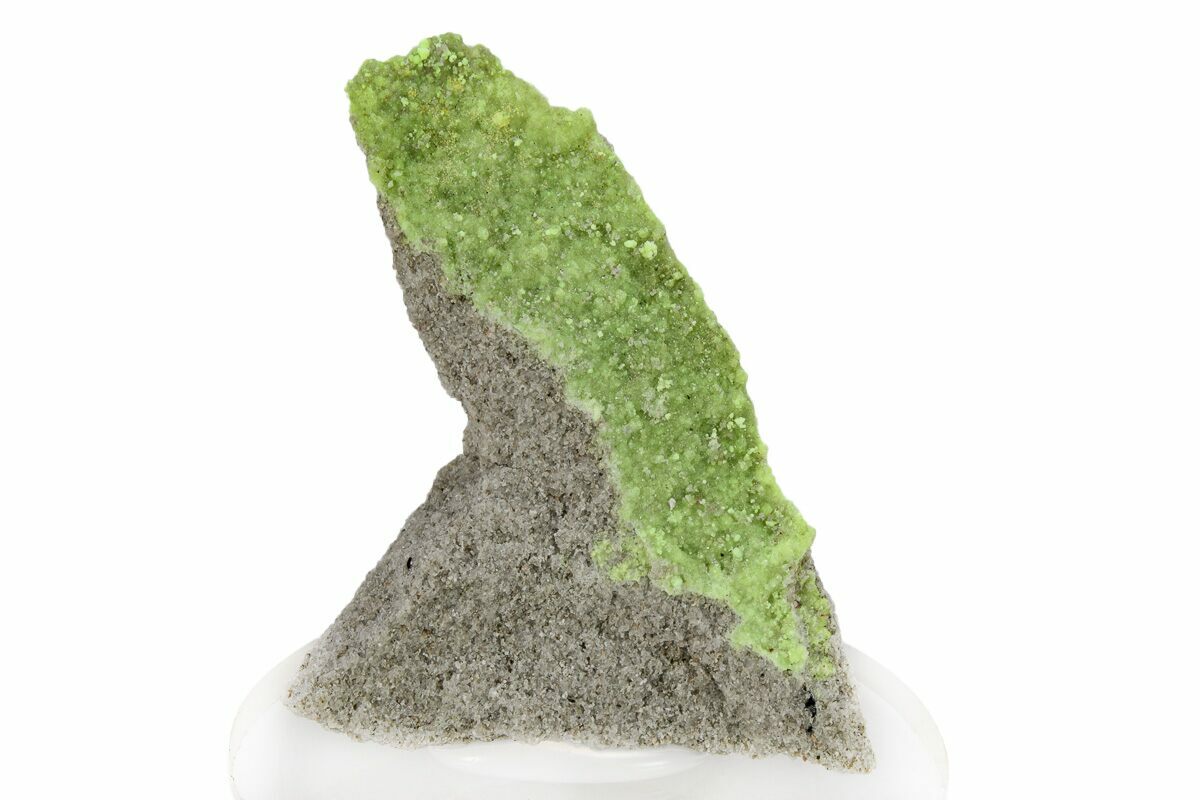 1.5" Extremely Fluorescent Andersonite Aggregation Uranium Based