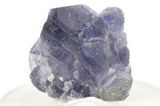 Purple Cube-Dodecahedron Fluorite Crystal - China #257582