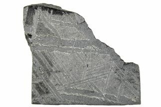 Etched Saint-Aubin Iron Meteorite Slice ( g) - France #258383