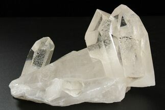 Clear Quartz Crystal Cluster - Brazil #258912
