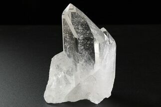 Clear Quartz Crystal Cluster - Brazil #259235