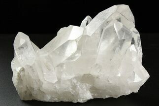 Clear Quartz Crystal Cluster - Brazil #259246
