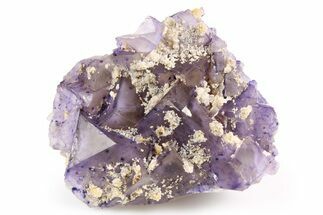 Purple Cubic Fluorite Crystal Cluster - Cave-In-Rock #260298