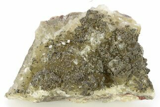 Pyrite-Crusted Fluorite Crystals - Moscona Mine, Spain #261903