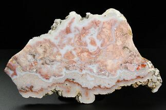Polished Cotton Candy Agate Slab - Mexico #263873
