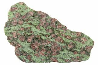 Pyrope, Forsterite, Diopside & Omphacite Slice - Norway #265174