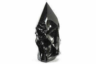 Free-Standing Polished Obsidian Point - Mexico #265389