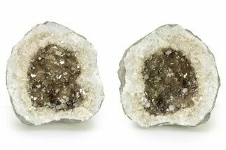 Keokuk Geode with Calcite Crystals - Missouri #274303