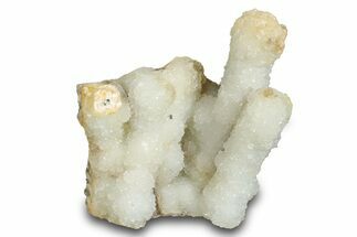 Sparkling Quartz Chalcedony Stalactite Formation - India #274740