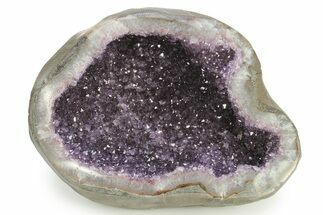 Sparkly, Purple Amethyst Geode - Uruguay #275675