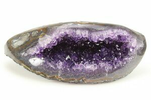 4.75 Sparkly, Purple Amethyst Geode - Uruguay (#276824) For Sale