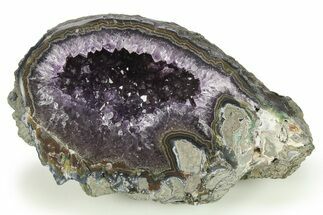 Sparkly, Purple Amethyst Geode - Uruguay #276809