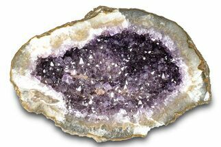 Sparkly, Purple Amethyst Geode - Uruguay #276827