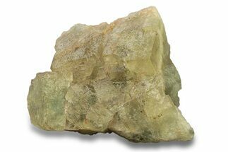 Fluorescent, Green Cubic Fluorite Crystal Cluster - Morocco #277396