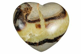 Polished Septarian Heart - Madagascar #278044