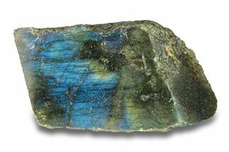 Single Side Polished Labradorite Slab - Madagascar #278220