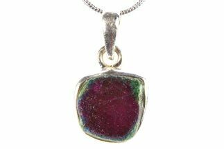 Ruby in Kyanite Pendant (Necklace) - Sterling Silver #278506