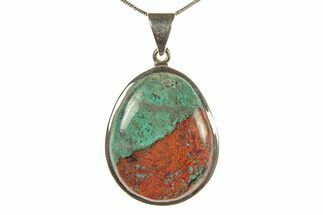 Colorful Sonora Sunset (Chrysocolla Cuprite) Pendant - Mexico #279400