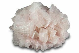 Pink Halite Crystal Cluster - Trona, California #279823