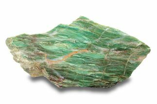 Polished Green Magneprase Slab - Western Australia #279889