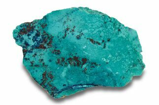 Colorful Chrysocolla and Shattuckite Section - Mexico #280127