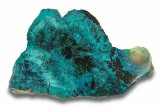 Colorful Chrysocolla and Shattuckite Section - Mexico #280128
